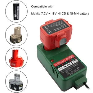 ni cd ni mh battery charger for makita 7 2v 9 6v 12v 14 4v 18v battery electric drill screwdriver accessory dc1414 charger 1 5a free global shipping