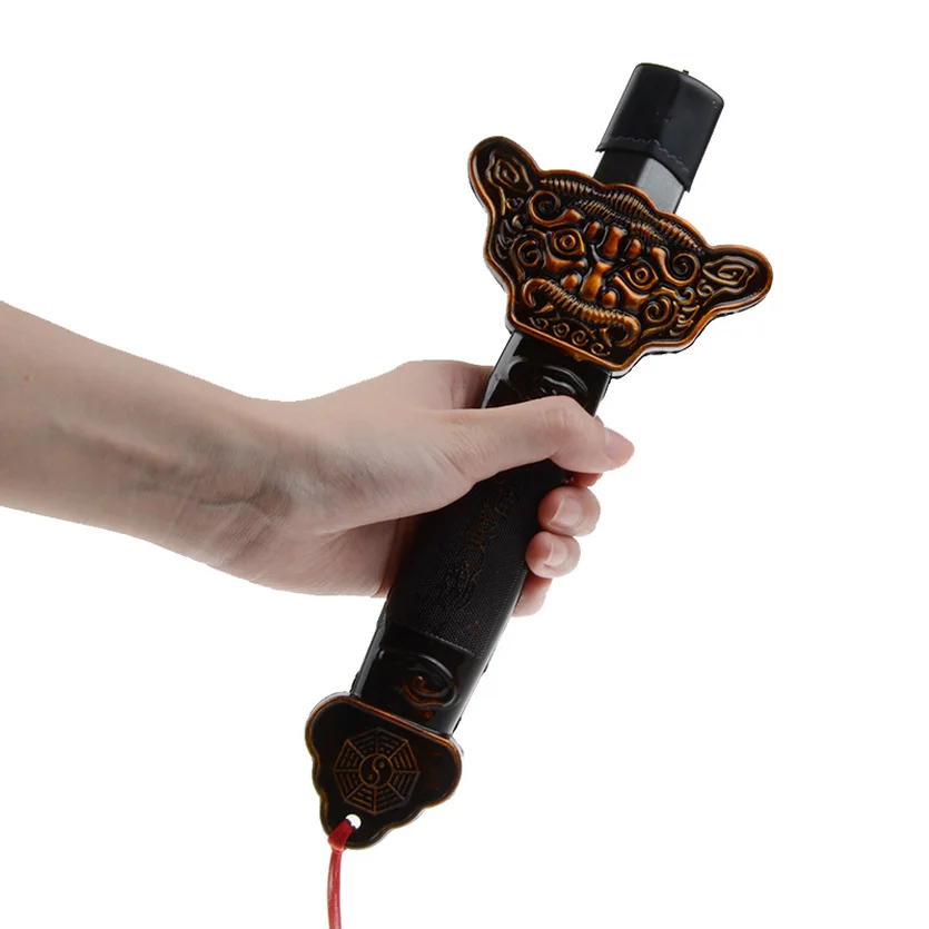 Прямая доставка Tai Chi удлиняющий меч из нержавеющей стали Телескопический