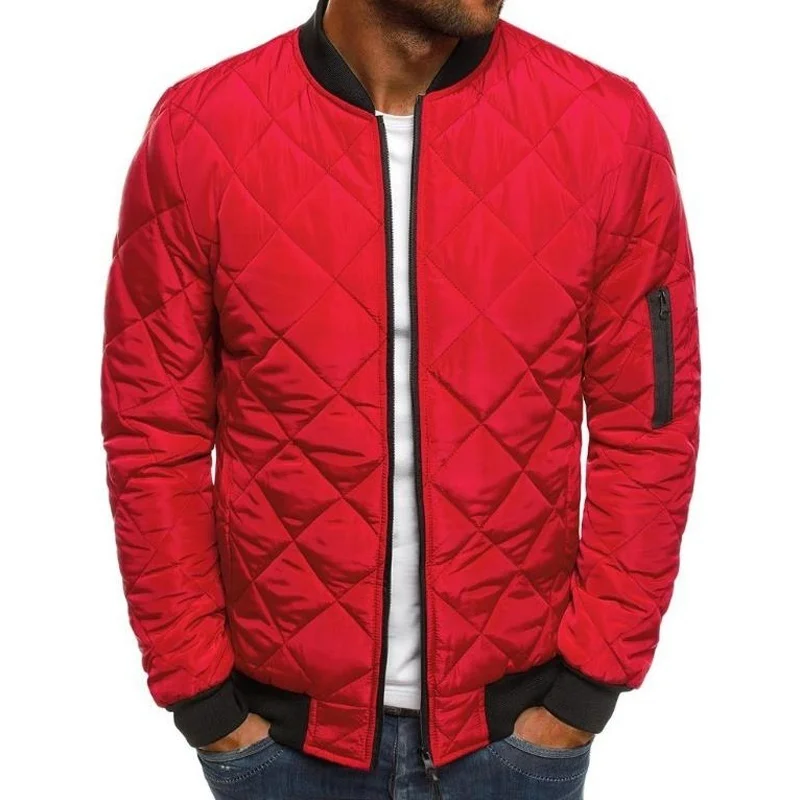 

Autumn Winter Men's Fashion Jacket Coat Zipper Coat Men's Clothing Casual Loose Solid Men's Jacket Male Winter Jacket Coat