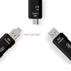 Кардридер USB 2,0, кардридер Micro TF SD, смарт-адаптер для карт памяти, кардридер USB 2,0 Micro OTG для ноутбука
