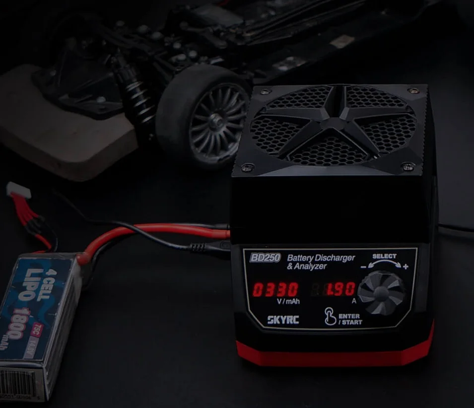 SKYRC BD250 250 Вт 35A LiPo/LiHV/NiMH разрядник аккумулятора и анализатор для радиоуправляемого