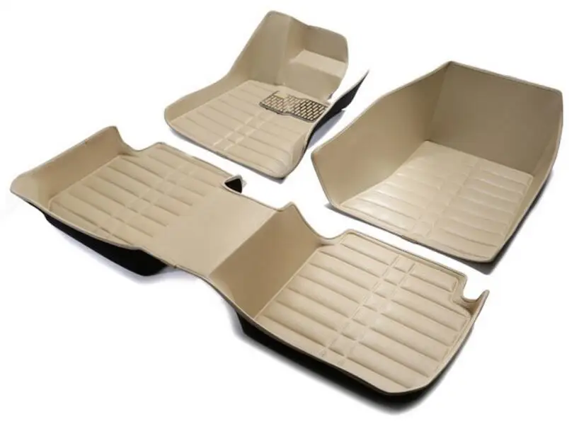 Для 09-18 Toyota RAV4 для Toyota Previa RAV 4 2009 2010 2011 2012 2013 высокое качество кожаные автомобильные коврики