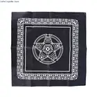 49*49 см Пентакль Таро скатерть для игры нетканый материал настольная игра текстиль тароты покрытие стола игральные карты