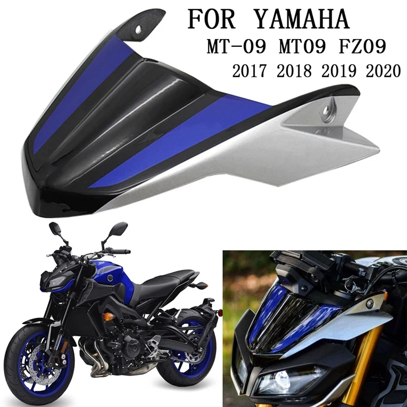 

Мотоцикл переднего лобового стекла ветрового воздуха Дефлектор ветра для YAMAHA FZ-09 FZ09 2017-2020 MT-09 MT09 SP 2017-2020