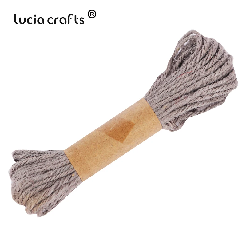 1 шт. 2 мм веревка из натурального джута пеньковая шпагат для скрапбукинга