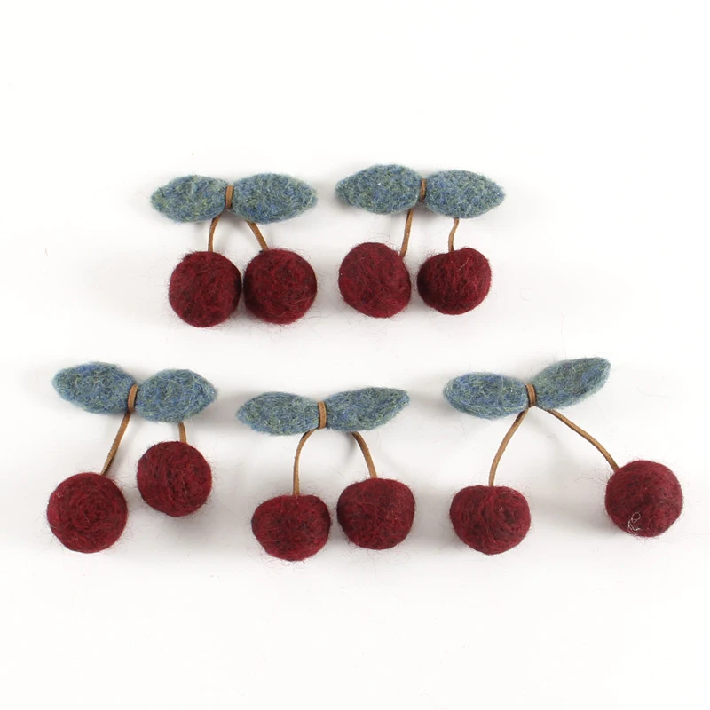 Шерстяной войлок DIY ремесло мини-морковь совок Наборы для творчества броши