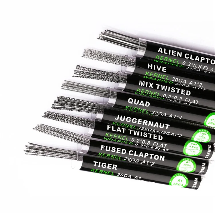 Готовые трубки провода Клэптон Тигр quad alien juggernaut плавленый clapton плоская витая