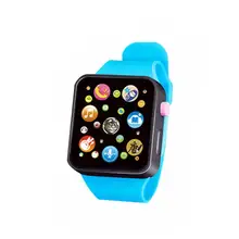 3 Color Toddler Children's Rubber Digital Watch Analog Smart Watch Education Toy Touch Screen Simula