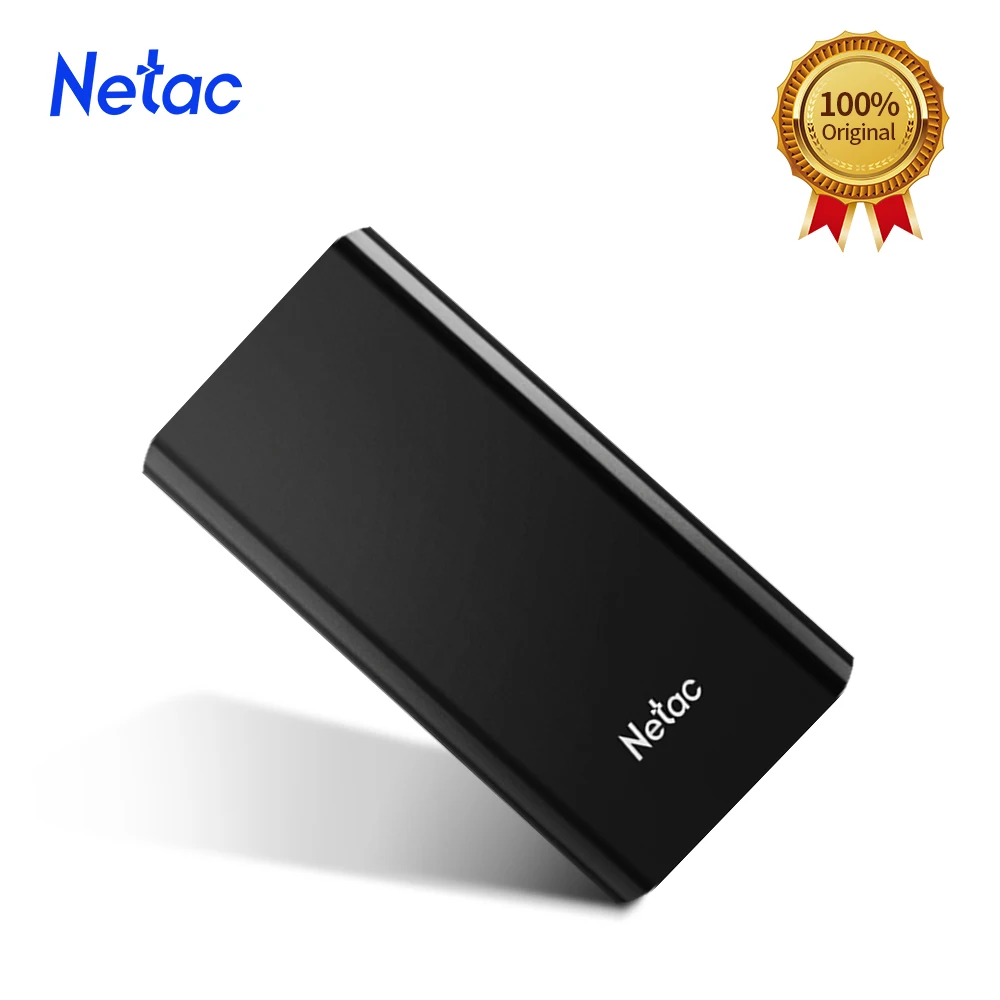 Внешний жесткий диск Netac SSD 1 ТБ 2 500 Гб USB 250 Type C|Внешние SSD| |