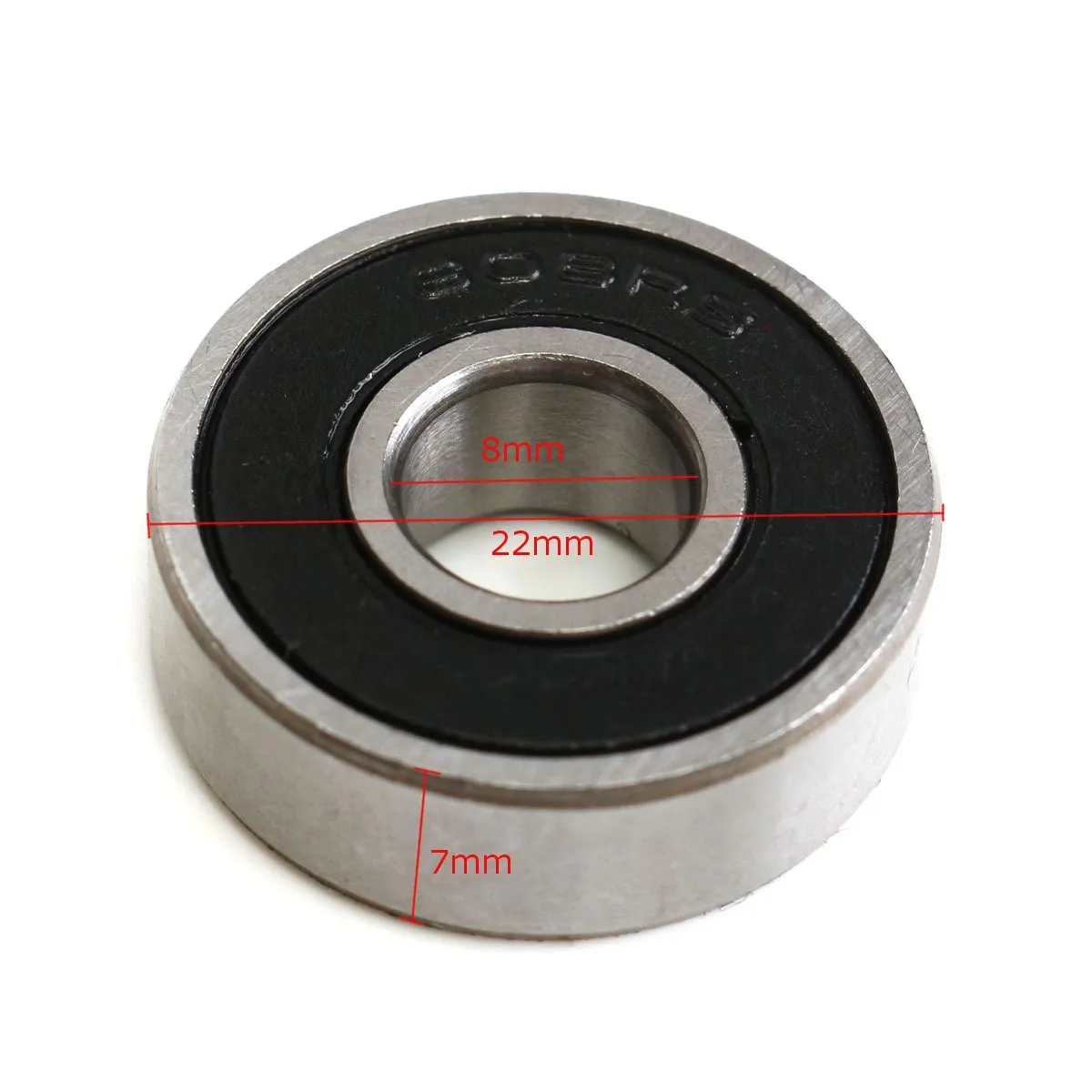 10 шт./компл. 608RS/608 2RS/693ZZ подшипник ABEC 5 скейтбордов скутеров 608 2RS шариковый