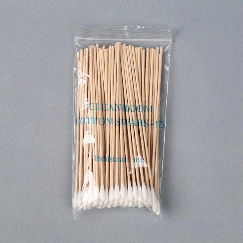 

Cotton Swabs, 1000 Pcs 15 CM Wooden Handle Cotton Swab Single Head Ear Nose Cleaning Sticks Makeup Remove Tool