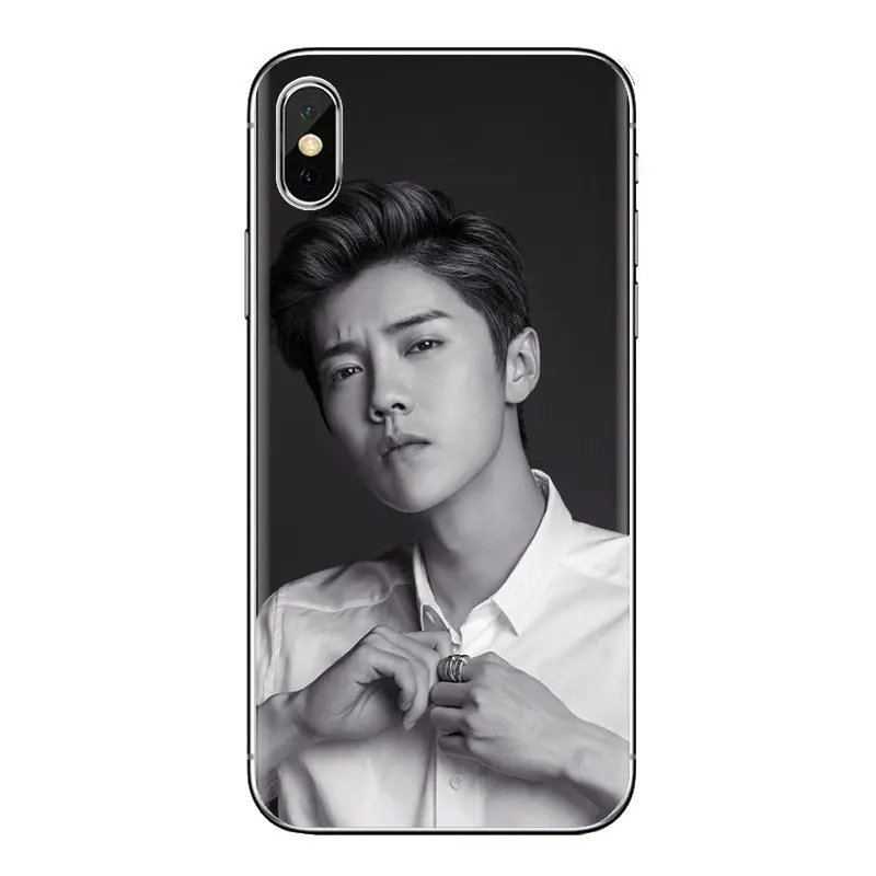 Чехол из силикона с постером команды Корейской поп-музыки KPOP Exo Luhan для LG Spirit, Motorola Moto X4 E4 E5 G5 G5S G6 Z Z2 Z3 G2 G3 C Play Plus Mini.