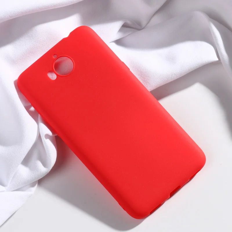 Силиконовый чехол для телефона ярких цветов Huawei Y5 2017 мягкая термополиуретановая