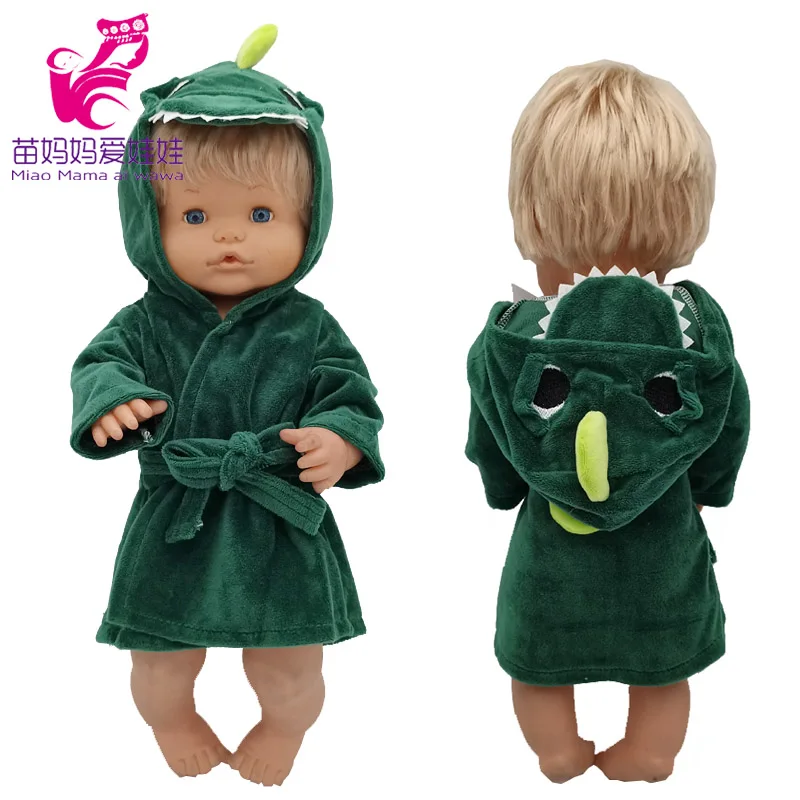 

40 Cm Nenuco Dolls Clothes Dinosaur Costume Ropa y su Hermanita 17" Baby Doll Clothes Birthday Gifts
