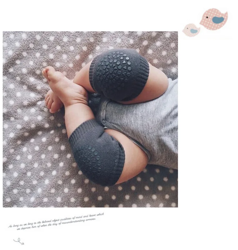 1 пара Детские наколенники Защитные Налокотники для ползания Детская грелка ног