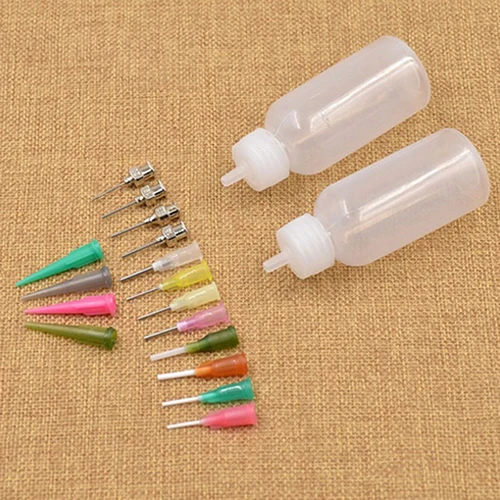 30ml Fashion Henna Kit Applicator Bottle Tattoo Body Art Nozzle Drawing Making Tool Set Refillable Bottles Tattoo Accessories