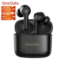 oneodio f1 true wireless earphones bluetooth 5 0 headphones tws stereo headset with microphone for phone handsfree earbuds sport