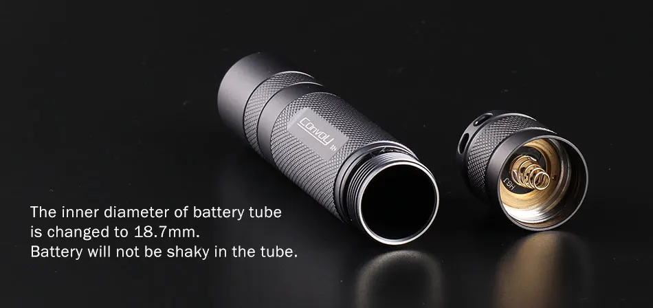 Linterna Фонарик светодиодный вспышка светильник колонна S2 + Cree XML2 EDC серый фонарь