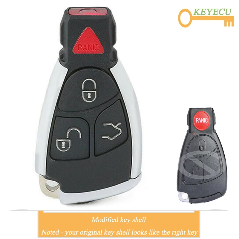 Модифицированный Чехол для автомобильного ключа дистанционного управления KEYECU