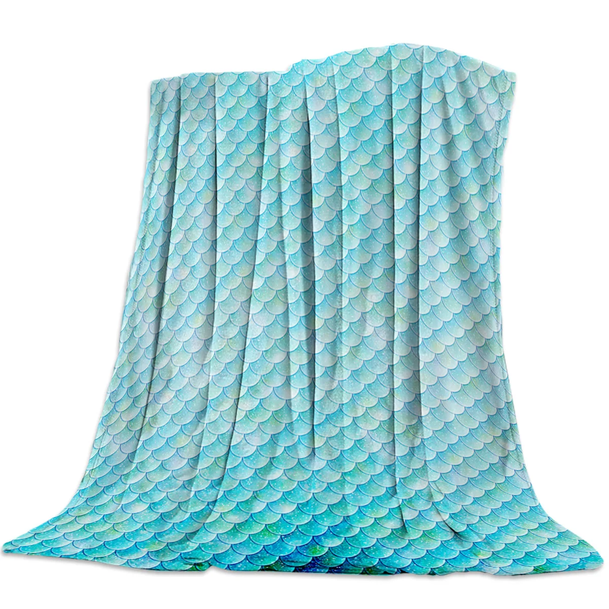 Красивые весы русалки красочные покрывало на кровать одеяло s кидает украшения