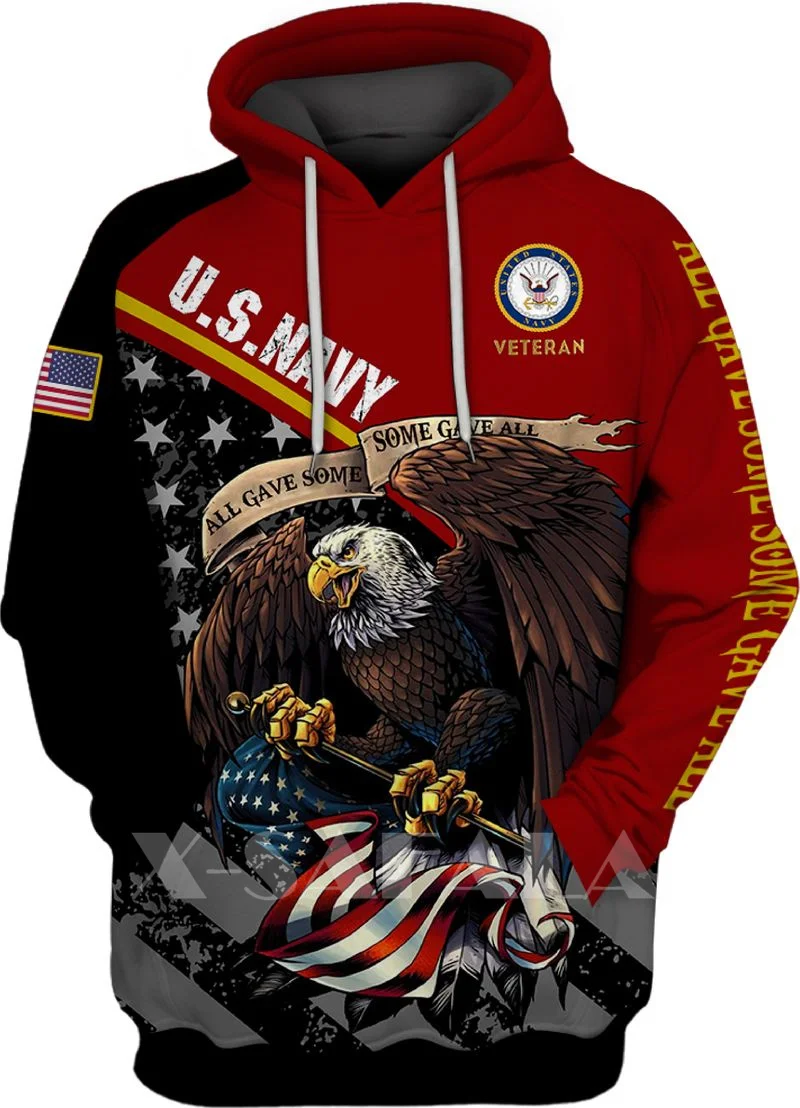 

Флаг Орел США армия Морпехи VeteranSkull 3D печать Весенняя Толстовка для мужчин и женщин Harajuku верхняя одежда на молнии пуловер свитшот Повседневн...