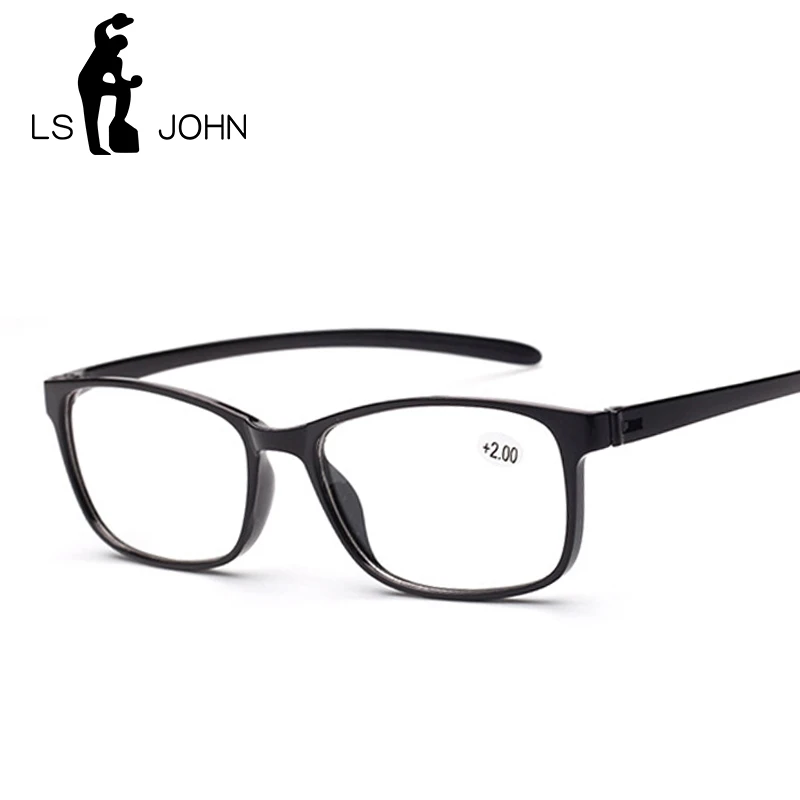 Очки для чтения LS JOHN TR90 мужчин и женщин лёгкие пресбиопические аксессуары с