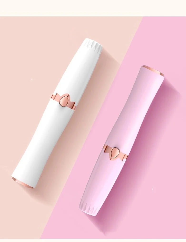 Портативный мини электрический триммер для бровей губ лица волос бритва