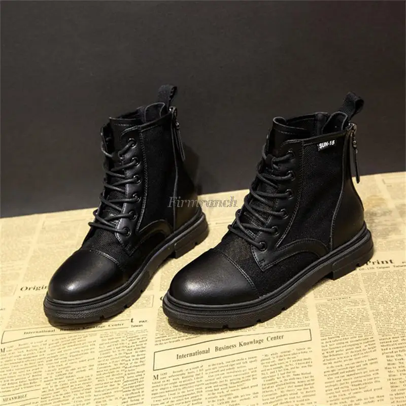 

Women's boots 2021 summer new soft-soled mesh flat-bottomed women's sandals hollow large size wild sandals children