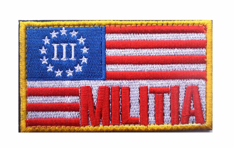 3% г. военная полиция военный спецназ флаг США патч-крючок Тактический Патч шапка