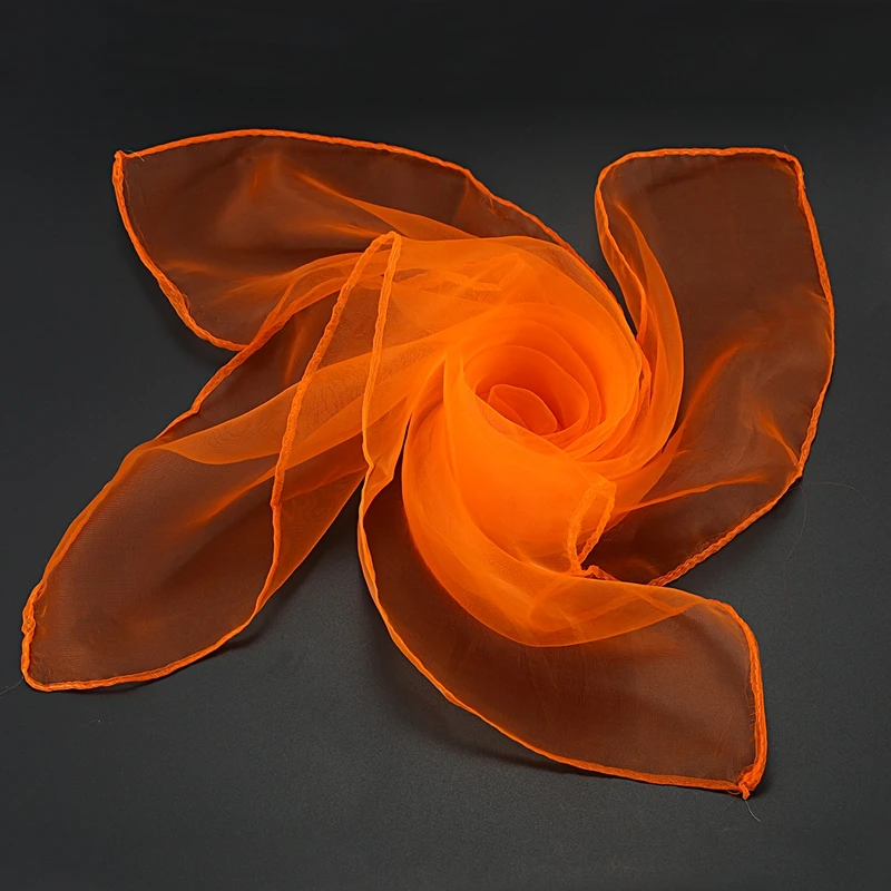 Прекрасный модный простой квадратный шифоновый шейный шарф шарфы 70 см x