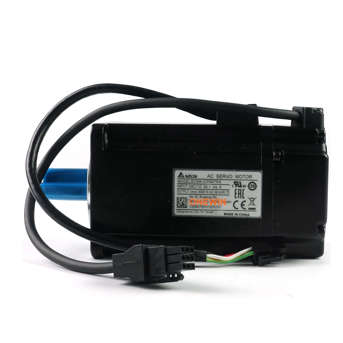 Фото Delta Серводвигатель 750W 220V AC drive kit 2.39NM 3000 об/мин 17bit ASD B2 0721 B ECMA C20807RS с 3 м Delta Серводвигатель 750W 220V AC drive kit 2.39NM 3000 об/мин 17bit ASD B2 0721 B ECMA C20807RS с 3 м