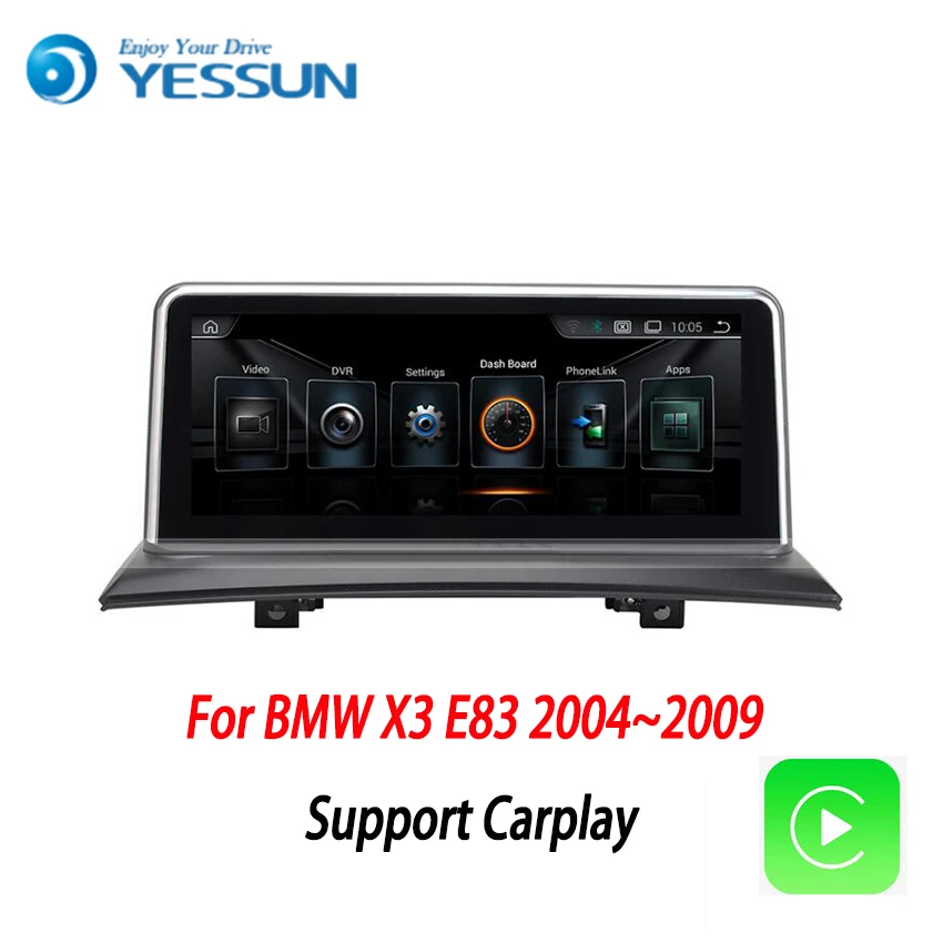 Радио YESSUN Android автомобильный мультимедийный плеер для BMW X3 E83 2004 ~ 2009 стерео радио