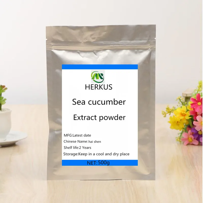 

Hot Selling High Quality Sea Cucumber Extract Powder, Hai Shen, Relieve Fatigue, Improve Erectile Ability and Endurance