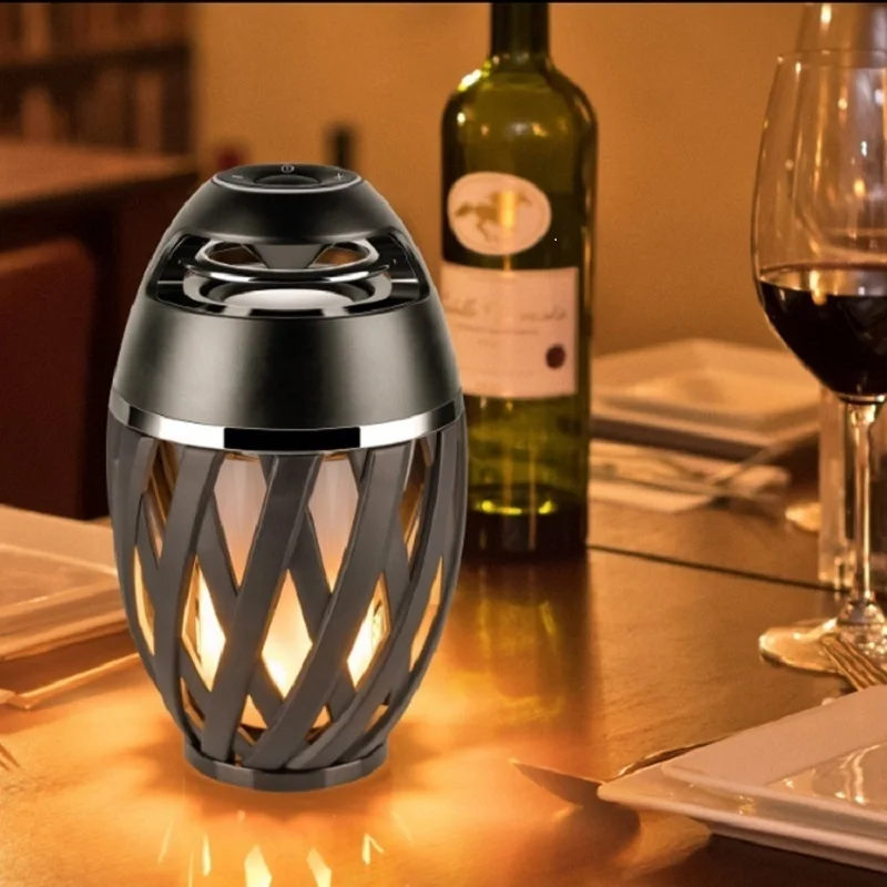 96 Светодиодный беспроводной bluetooth динамик атмосферная лампа светодиодный