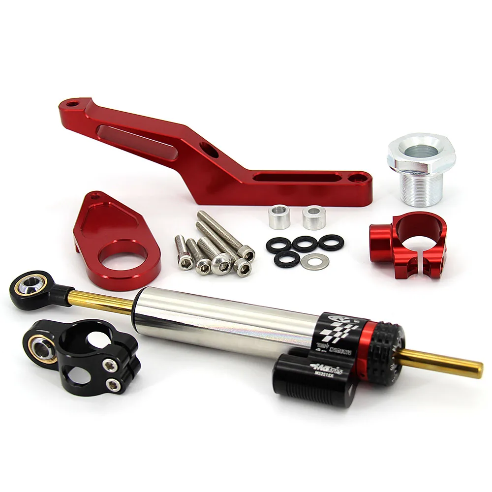 Стабилизатор рулевой демпфер Монтажный кронштейн комплект для Kawasaki Ninja ZX6R ABS ZX636