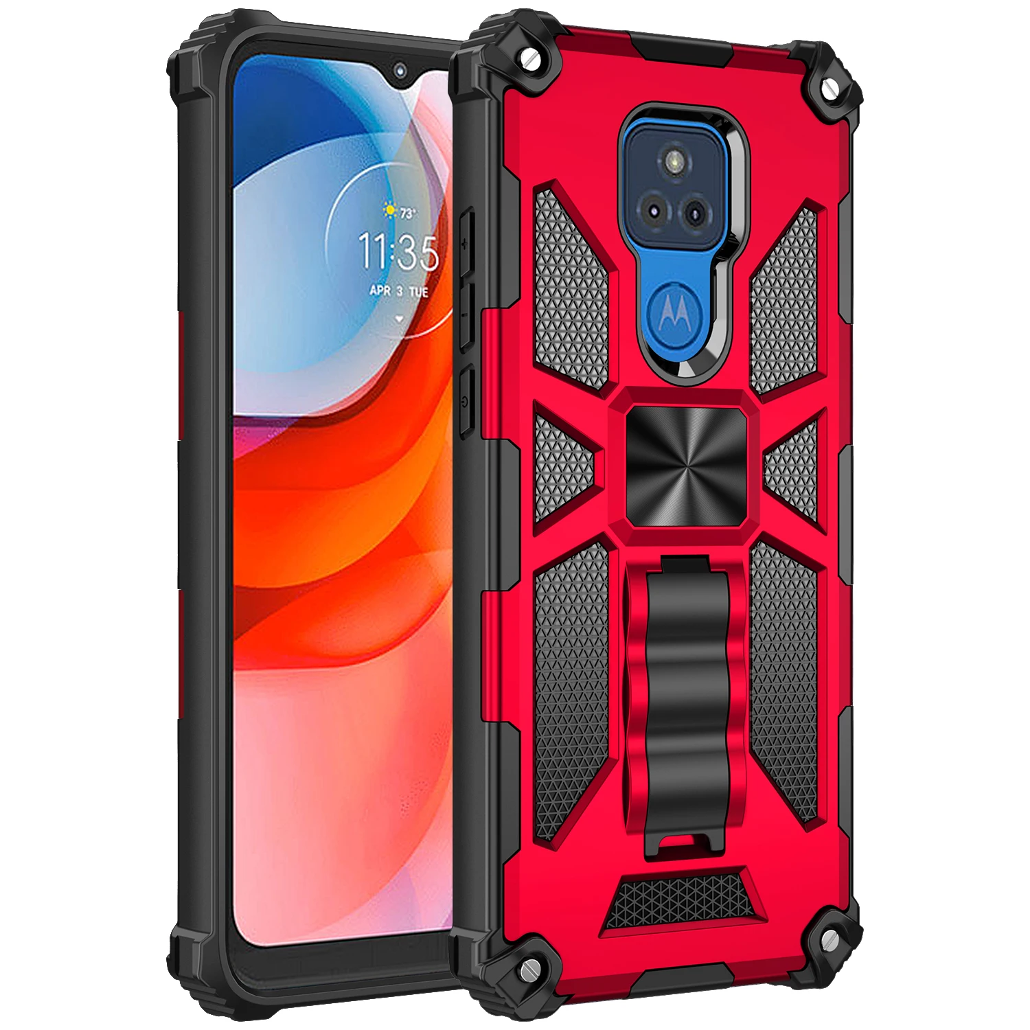 

For Moto One Fusion Plus Case Shockproof Armor Cover For Moto G Stylus 5G Play 2021 G100 G10 G30 E7 Power One 5G Ace Phone Cover