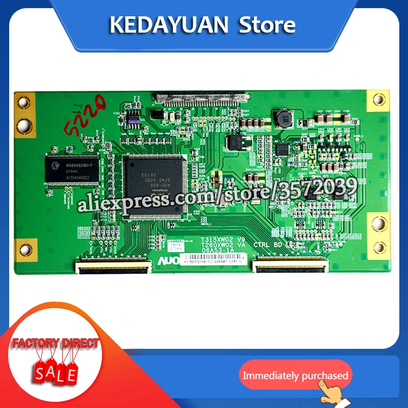 Бесплатная доставка 100% тестовая работа для TCL32K73 экран T315XW02 V9 T260XW02 VA 06A53
