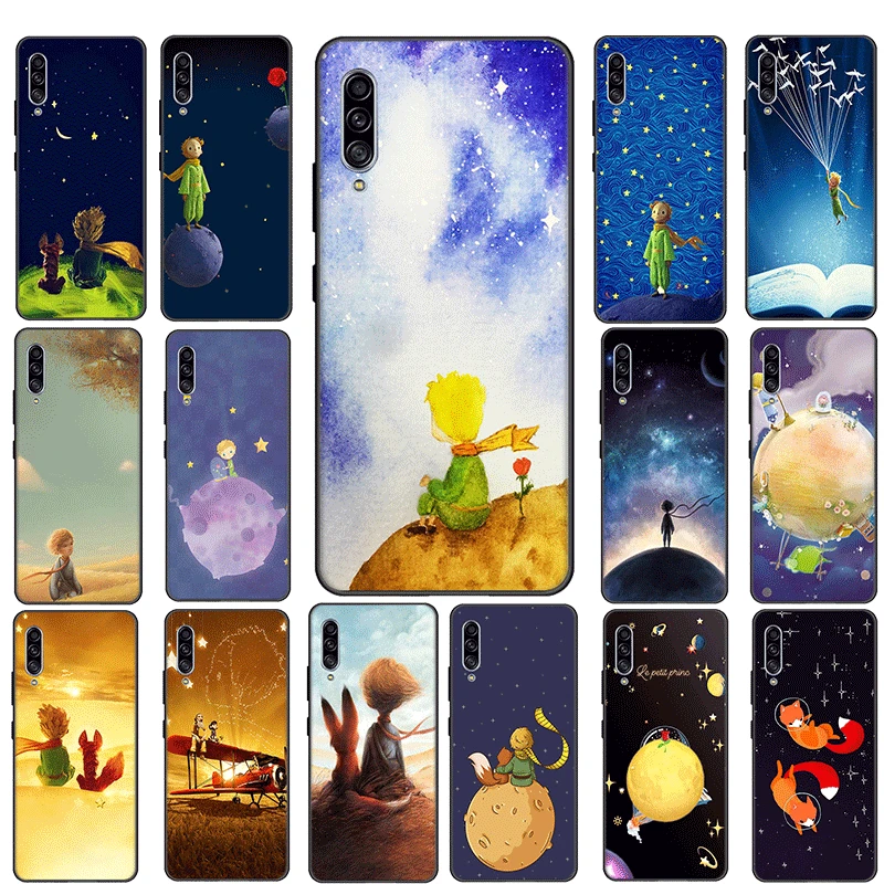 С принтом Маленький принц Лиса чехол для телефона Samsung Galaxy A3 A5 2017 A6 плюс A7 A8 A9 J6 J4 J8