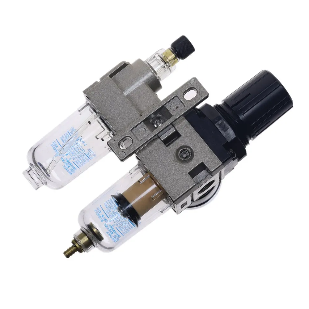 

Air Compressor Oil Filter Regulator Pneumatic Water Separator Two-piece 0-1MPa 150PSI AC2010-02 SMC Type