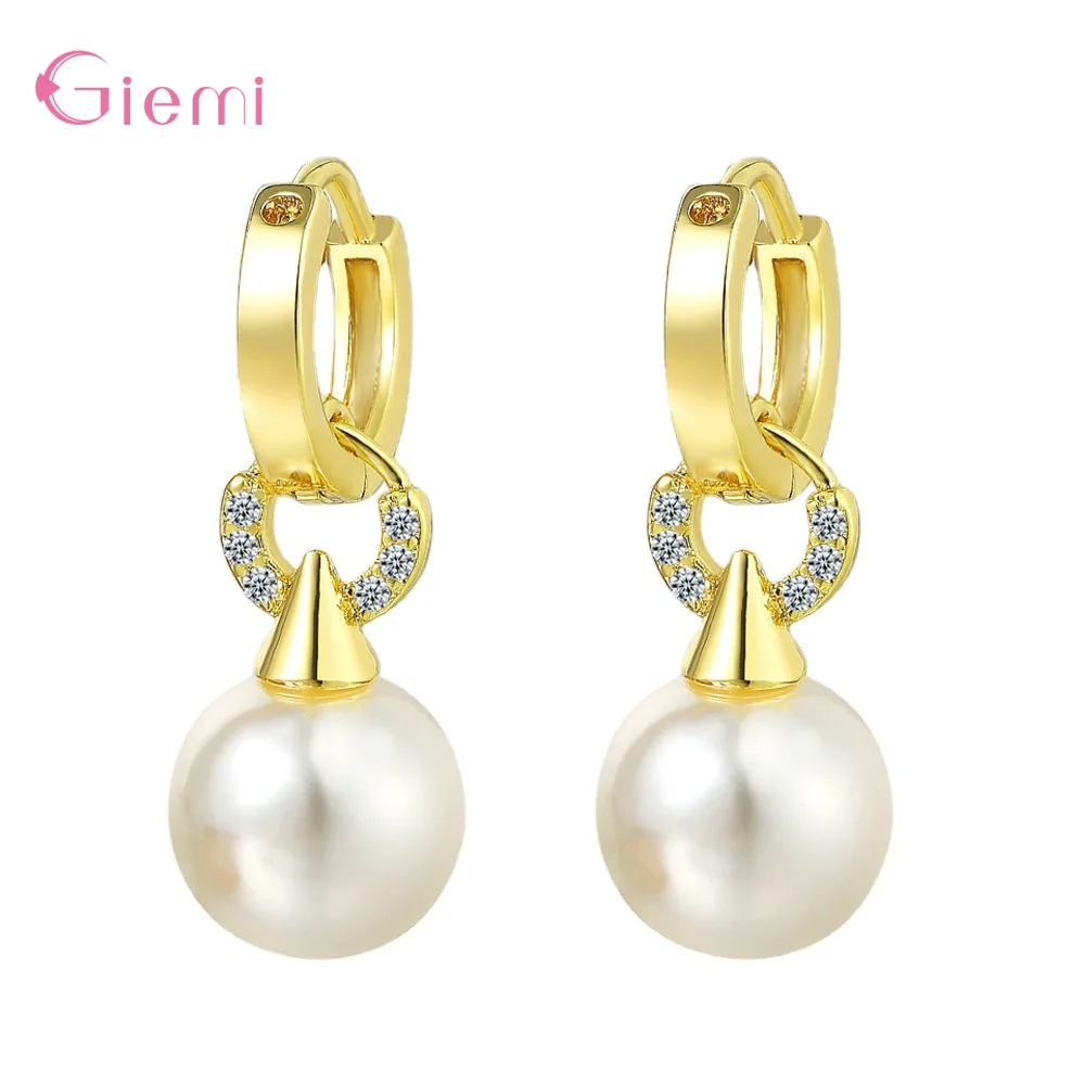 

Женские серьги из серебра 925 пробы, с фианитом