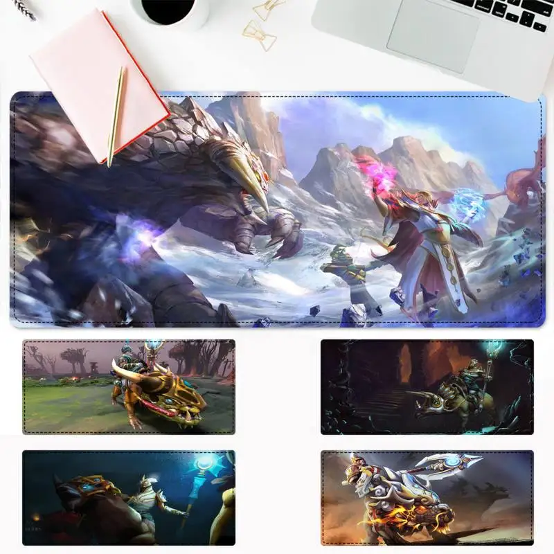 

New Products dota2 chen Gaming Mouse Pad Gamer Keyboard Maus Pad Desk Mouse Mat Game Accessories For Overwatch