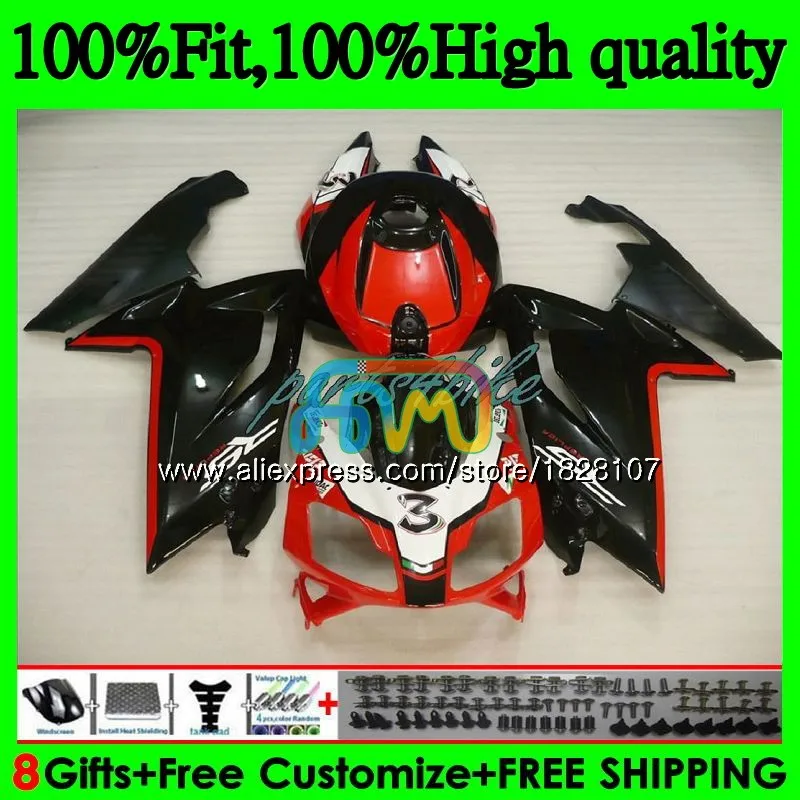 

Injection For Aprilia RS4 RS-125 RS125 12 13 14 15 16 62BS.78 RS125R RSV125 RS 125 2012 2013 Black red 2014 2015 2016 Fairing