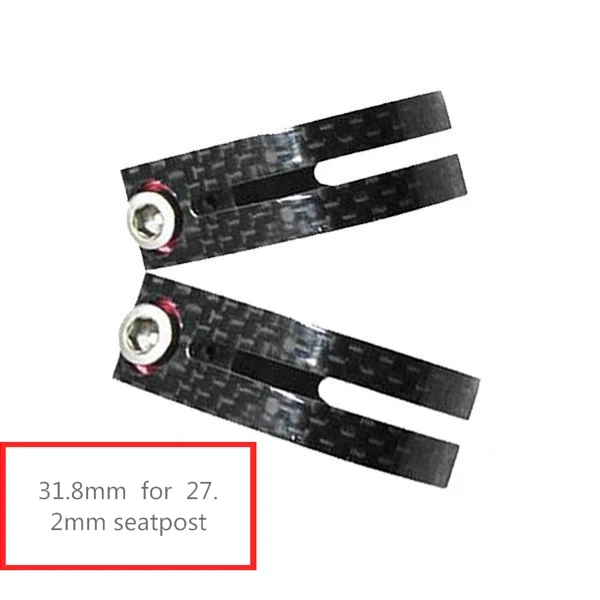 Зажим для подседельного штыря велосипеда полностью из углеродного волокна