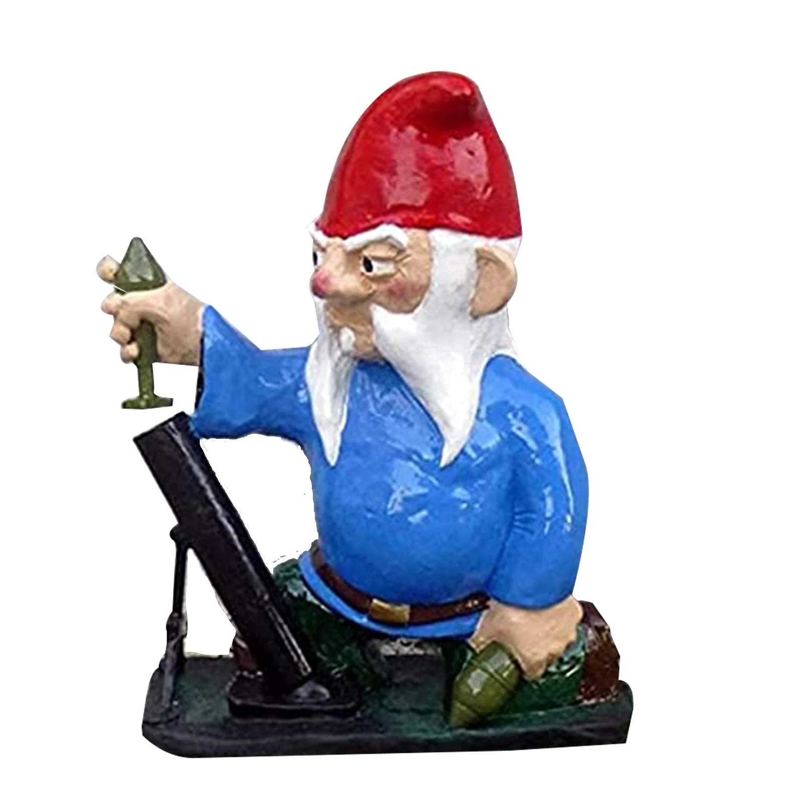 Садовая война гном Хэллоуин Декор гномов статуя газон Патио двор боевые Смешные