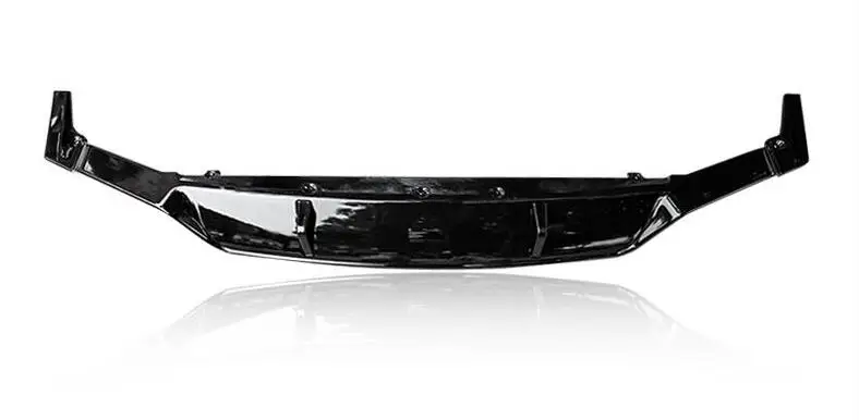 Задний бампер из ABS черного и углеродного волокна спойлер багажник диффузор