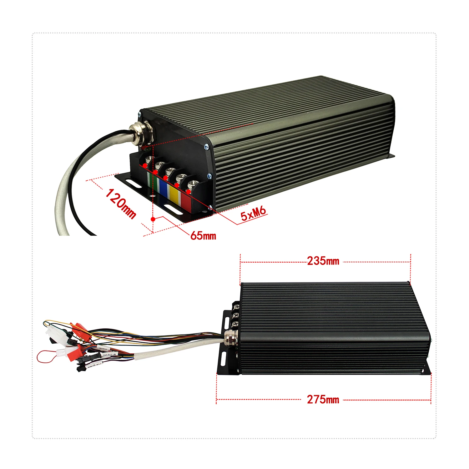 48V 60V 72V 100A 3000-5000W рекуперативный программируемый контроллер Ebike DIY Kit с системой