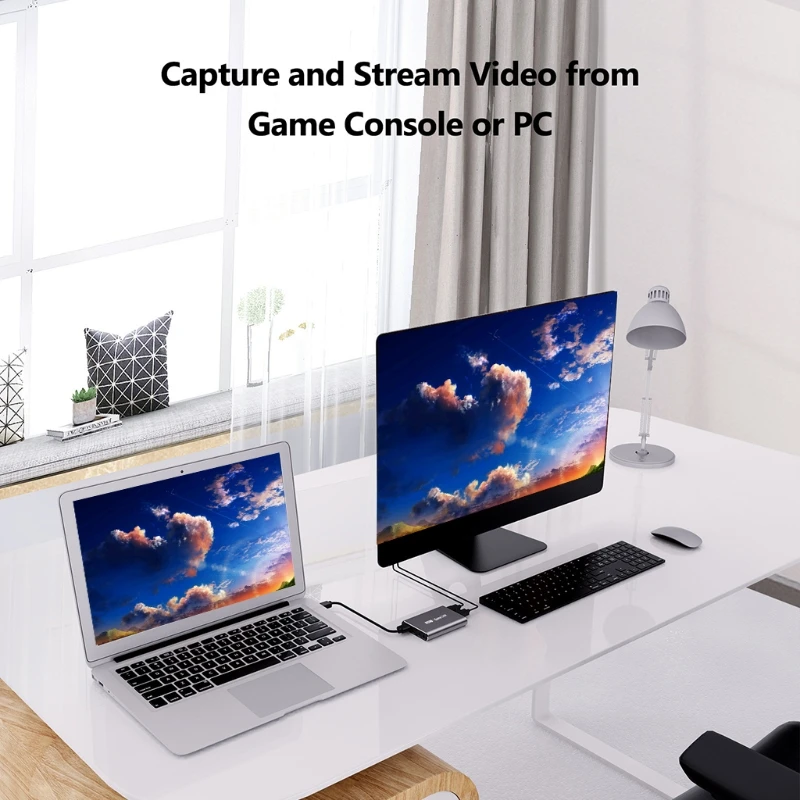 4k Input and Output Capture Cards Support 4K Video Recording YouTube live Live Streaming Webcasting or Face |