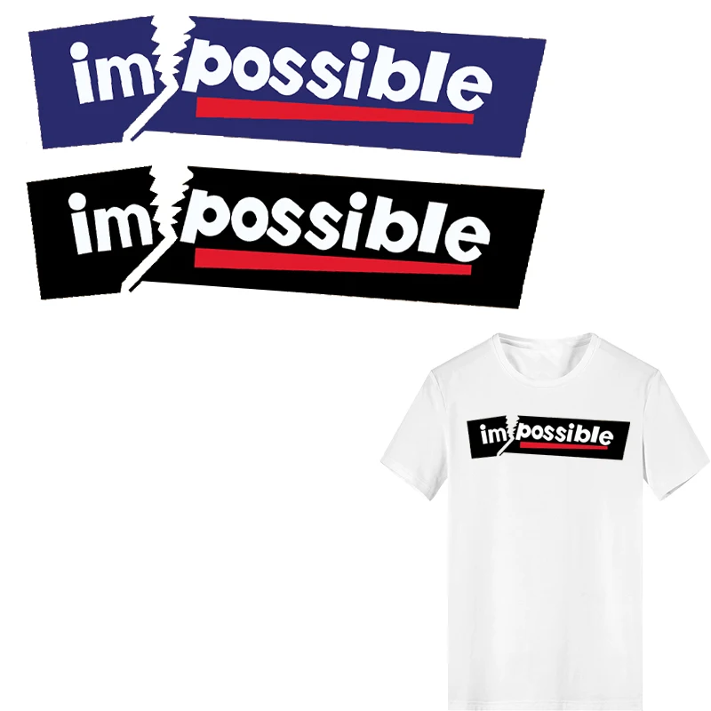 

Iron on Letter Patches for Clothing DIY T-shirt Jacket Applique Heat Transfer Vinyl Ironing Thermo Stickers Stripes on Clothes