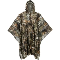 3d maple leaf cloak hunting clothes ghillie suit bionic camouflage clothing stealth cloak for birdwatching hunting shooting cs