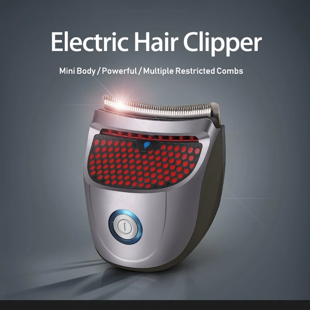 Портативный мини триммер для волос профессиональный электрический беспроводной
